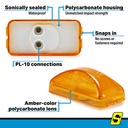 Mc90Assch Amber Clearance Light Only | Seachoice - 3