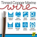 50-63113 14  Awg Brown 100' | Seachoice - 5