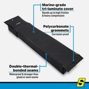 De53446S Contour Fender 30X6X4  Black | Seachoice - 5