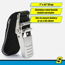78951 Battery Strap-Ss Buckle-42" Lg | Seachoice - 2