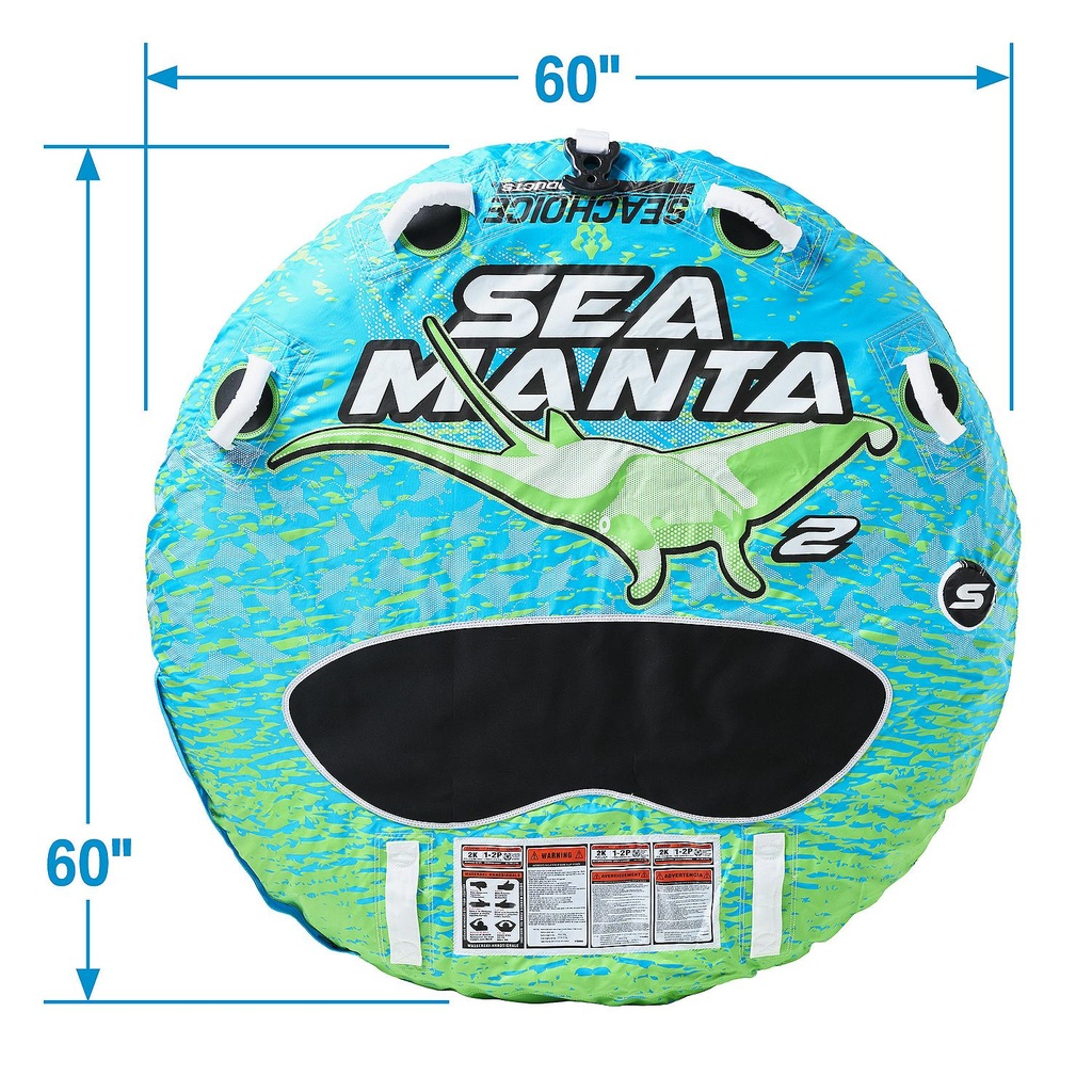 21-1100 Sea Manta 1-2P W/Rope | Seachoice - 3