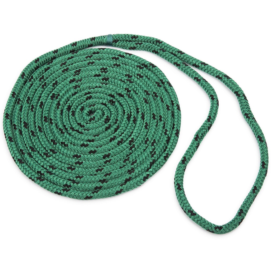 42441 Poly Dock Line Green 3/8In X15 | Seachoice - 2