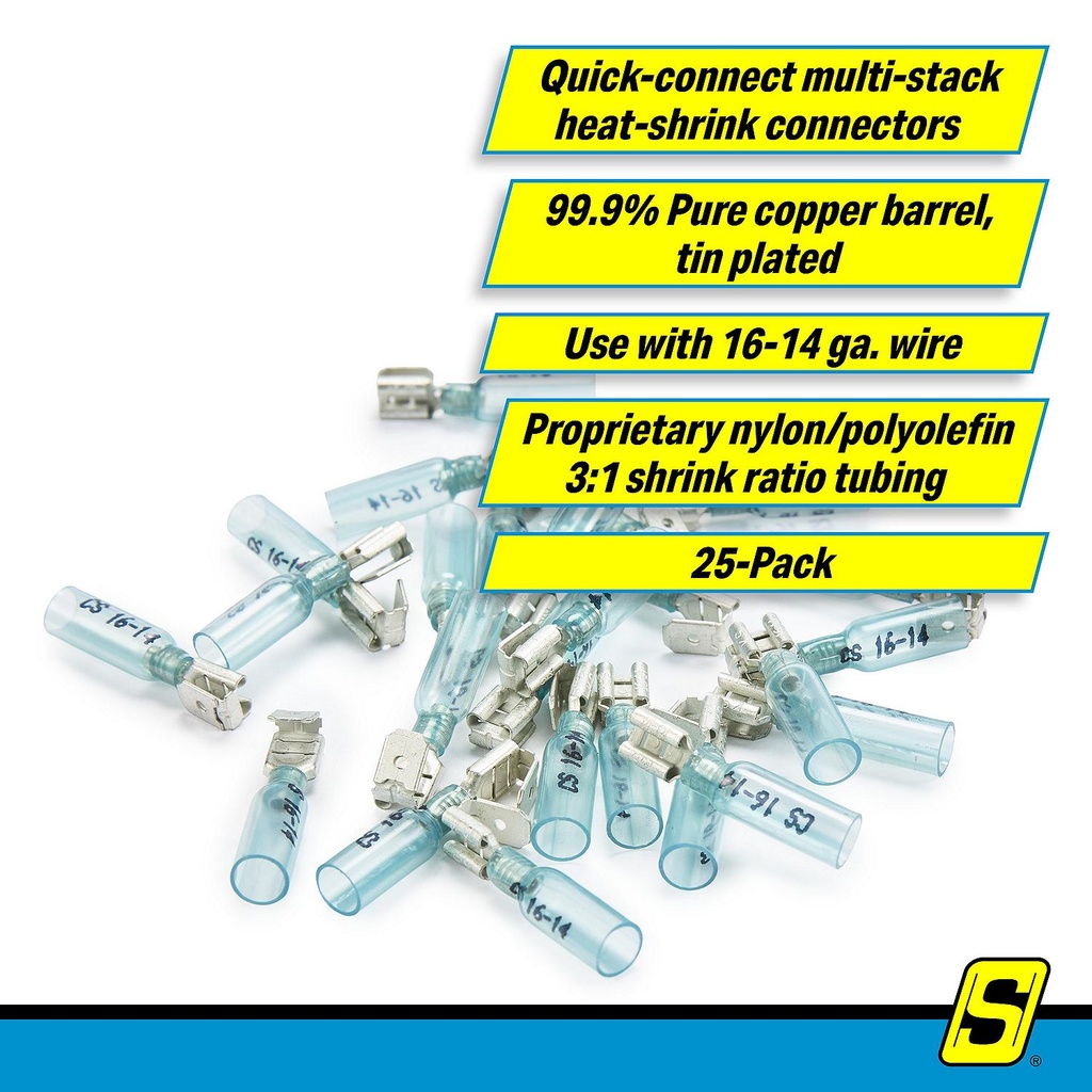 50-60329 16-14 Ga Pigybck .250 25/Bg | Seachoice - 3