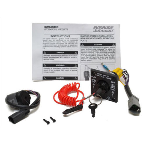 176408 - Ignition and Cutoff Switch Assembly (EV-176408)