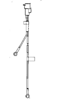 3854031 TRIM,TILT CABLE ASSY-OMC OMC3854031 (EV-3854031)