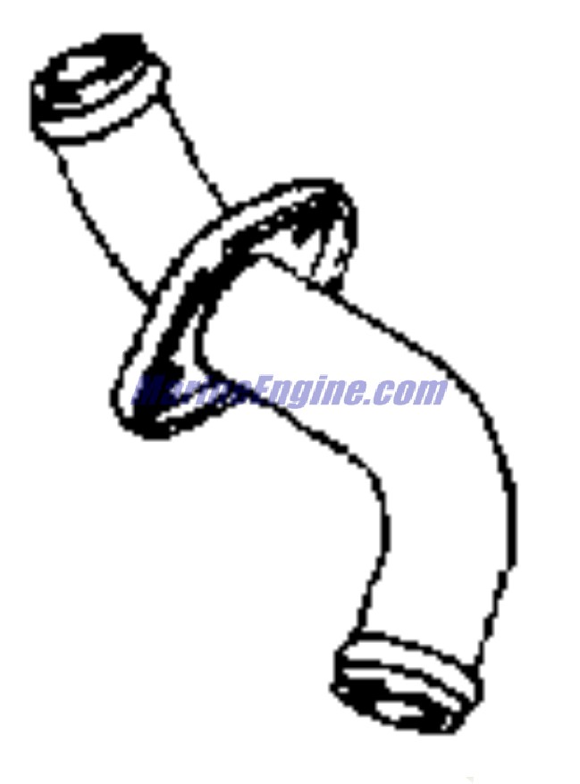 3853880 TUBE & RETAINER ASSEMBLY, WATER (EV-3853880)