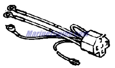 582986 - Connector Assembly, Power Trim, Blue Leads (EV-582986)