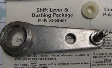 393697 - Shift Lever & Bushing Assembly (EV-393697)