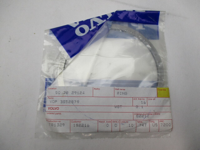 3852879 - RING (Shim .122) Volvo Penta (3852879)