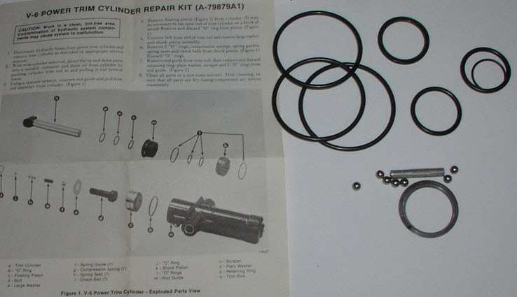 79879A 1 - Trim Repair Kit 