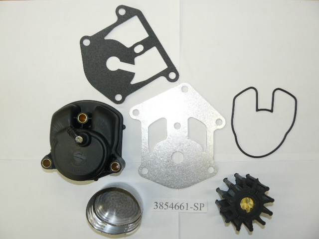 3854661 - Water Pump Repair Kit, King Cobra with Housing (EV-3854661)