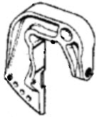 433911 - Bracket & Shim Assembly (EV-433911)