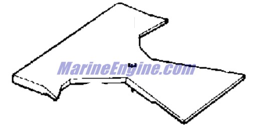395312 - Bracket Cover And Decal (EV-395312)