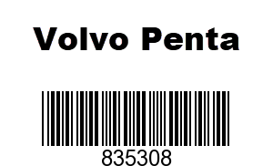 835308 - Capacitor, Volvo