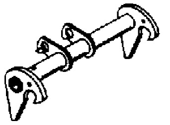 14664A 2 - Hook Assembly -revers, NLA (14664A 2)