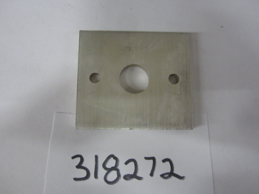 318272 - Plate, Stern Bracket to Transom (EV-318272)
