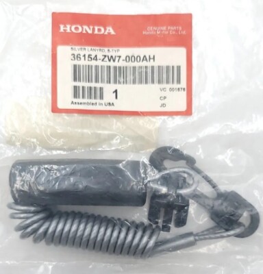 HON36154-ZW7-000AH - SILVER LANYRD, S-TYP (HA-36154-ZW7-000AH)