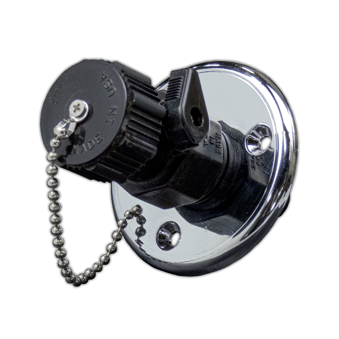 LUN1984172 FITTING, BLKHD FITTING W/SHUTOFF