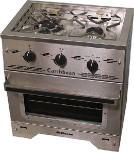 00-Car2B Cookstove-Lp Caribbean 2Burner | Dickinson