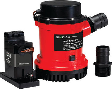 01604-00 1600 Bilge Pump W/Electro Mag | Johnson Pump