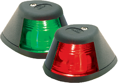 0253B00Dp1 Horz Mt Side Lights - Blk | Perko