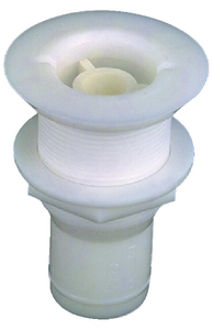 0285Dp Scupper White Plast 1-1/2In | Perko