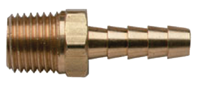 033401-10 Barb-Brass Male 1/4X1/4Npt | Moeller