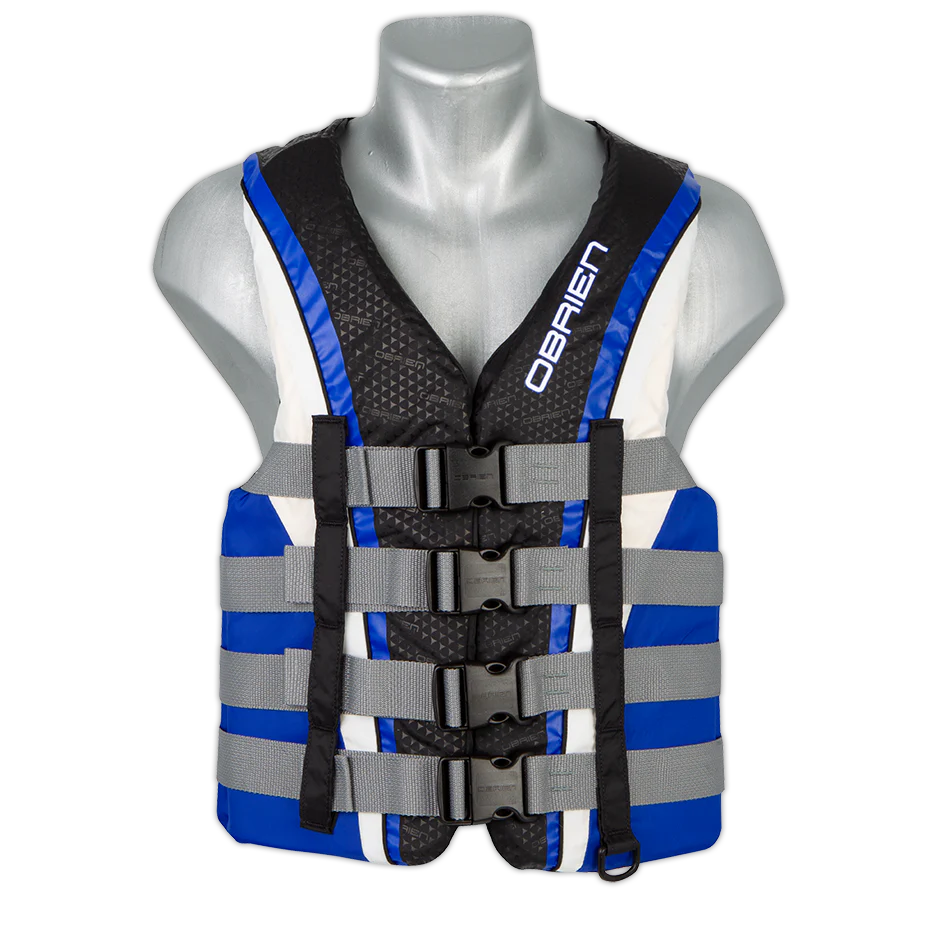 OB2251805 PRO MENS BLUE NYLON VEST MED