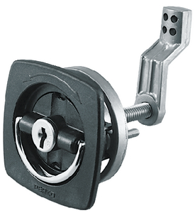 0931Dp1Blk 2-1/2X2-1/2 Blk Flush Latch | Perko