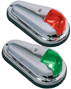 0955Dp0Chr 12V Vert Mount Sidelights | Perko