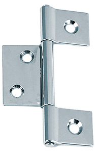 0957Dp0Chr Cp Brs Non-Mortised Hinge Pr | Perko