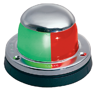 0972Dp0Chr Bi-Color Lights  2-3/8In Rnd | Perko