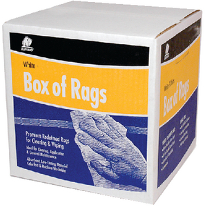 10520 Rag-Wiping White 4Lb Box | Buffalo Industries