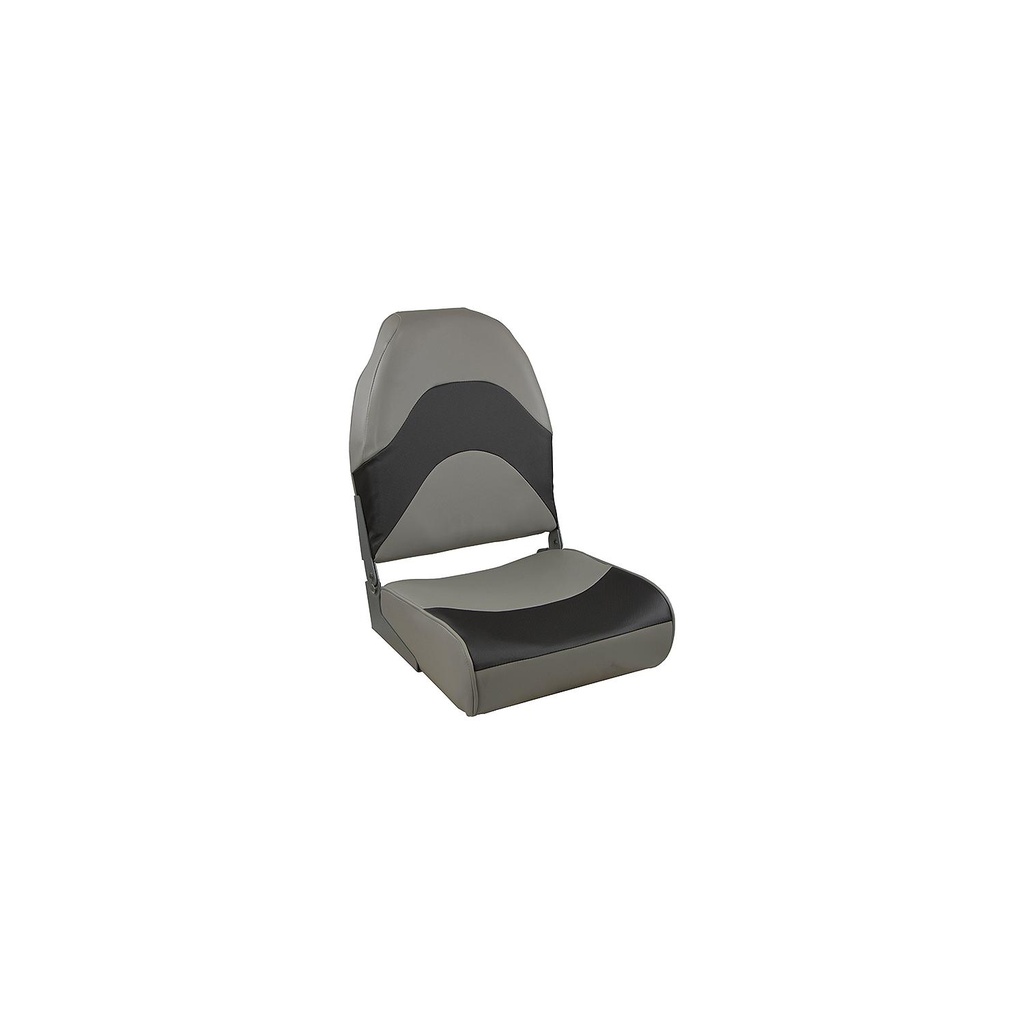 1062034 Premium Folding Seat Chr/Gray | Springfield Marine