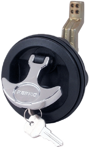 1091Dp4Blk T Handle Flush Pull/Lock | Perko