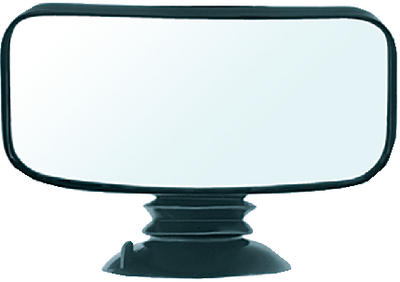 11050 Suction Cup Mirror-4In X 8In | Cipa Mirrors