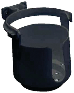 11635-4 Gimballed Drink Holder Black | Attwood Marine