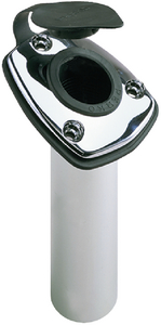 1205Dp0Chr Flush Mount Angled Rod Holder | Perko