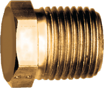 121-A Plug Brass 1/8 Hex Head Cord1/ | Fairview Fittings