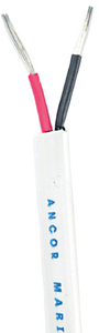 122010 20/2 White Signal Wire 100' | Ancor