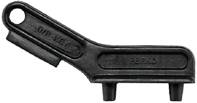 124878Dp Black Plastic Deck Plate Key | Perko