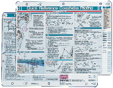 126 Coastwise Piloting Ref. Card | Davis Instruments