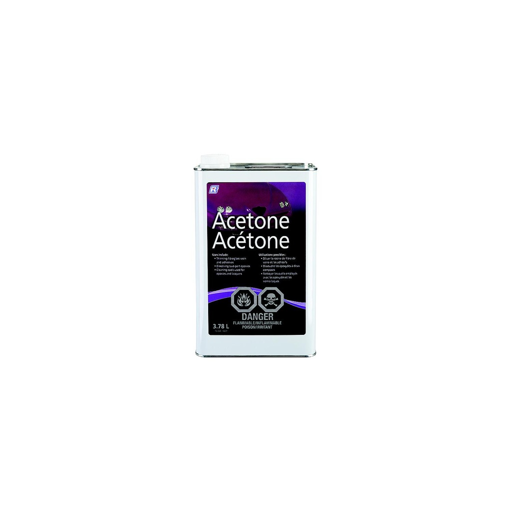 13-264 Acetone 4L 4/Case (53-264) | Recochem