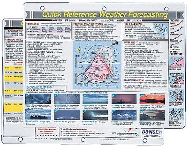 131 Weather Forecasting Ref. Card | Davis Instruments