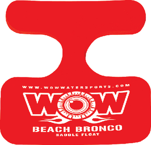 14-2140 Saddle Beach Bronco Red | Wow Watersports