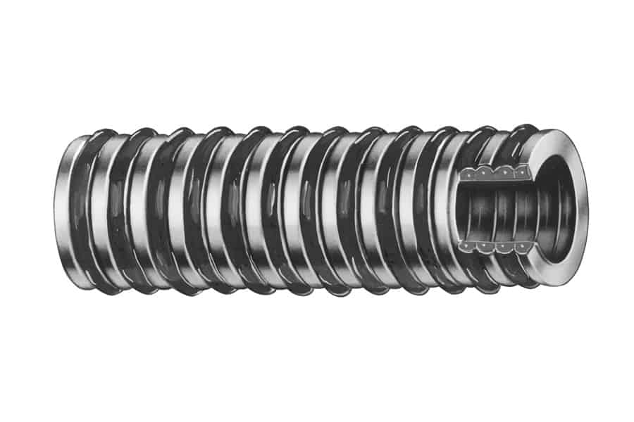 144-1186 Hose Vac Heavy Duty Clear W/Bl | Trident Hose