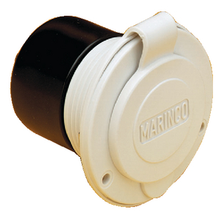 150Bbiw 15A On-Board Charger Inlet-Wht | Marinco Guest Afi Nicro Bep