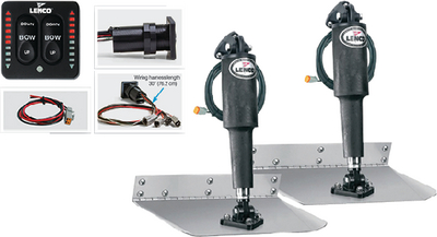 15108-103 Trim Tab Kit-Std 9X12 W-Led Sw | Lenco