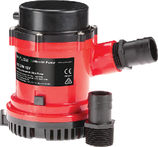 16004-00 1600Gph High Cap 12V Bilge | Johnson Pump