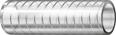 163-0126 Pvc Clear W/Wire 1/2" Per Ft | Trident Hose